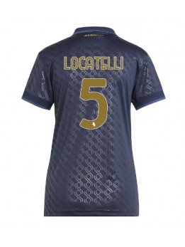 Juventus Manuel Locatelli #5 Replika Tredje Kläder Dam 2024-25 Kortärmad